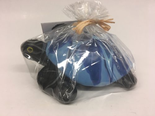 Swazi candle schildpad met blauw motief