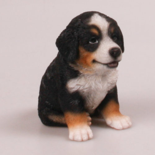 Sint Bernard hond beeldje van polystone