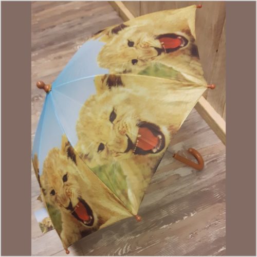 Kinder paraplu leeuwen welpjes van Esschert design