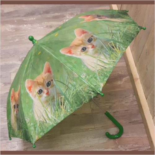 Kinder paraplu kitten van Esschert design