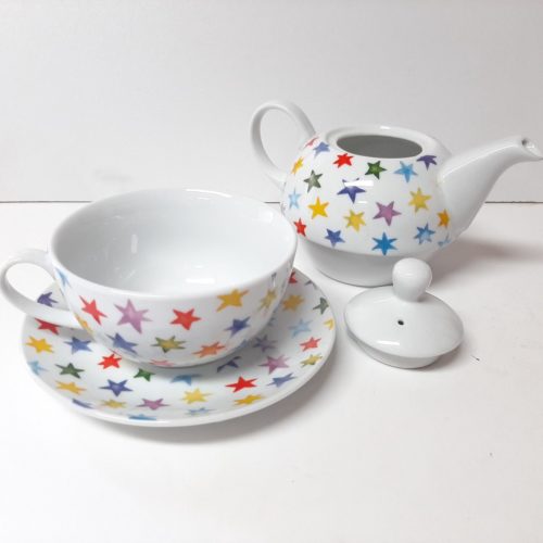 Theeset sterren theepot en theekop