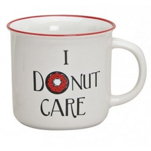 Mok emaille-style I donut care