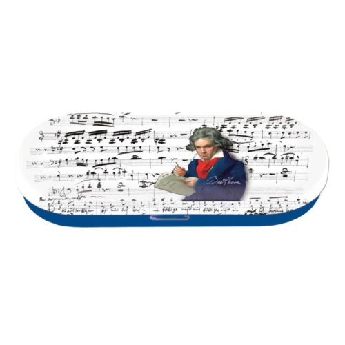 Brillenkoker Beethoven met bladmuziek print