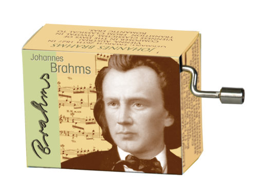 Muziekdoosje componisten Brahms melodie Lullaby