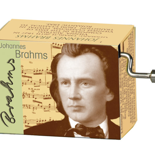 Muziekdoosje componisten Brahms melodie Lullaby