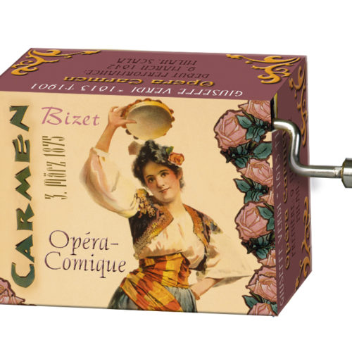 Muziekdoosje opera Carmen met als melodie Torero song