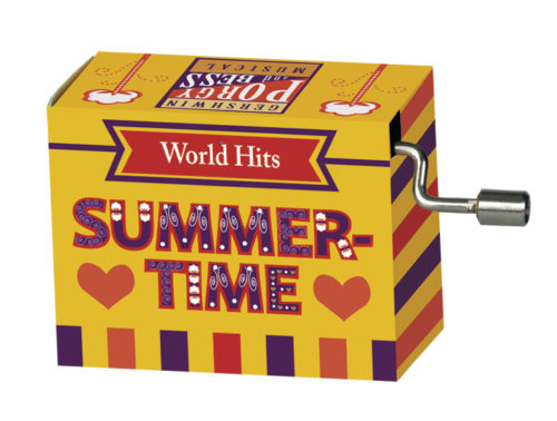 Muziekdoosje wereldhits melodie Summer Time