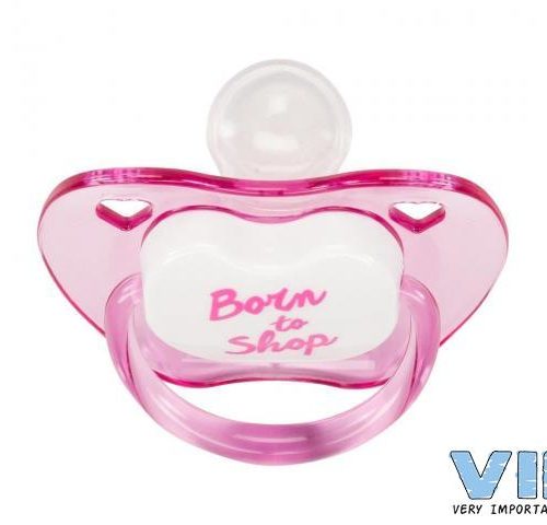 VIB Fopspeen roze Born to shop