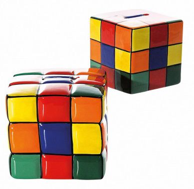 Spaarpot Rubiks cube en kubus