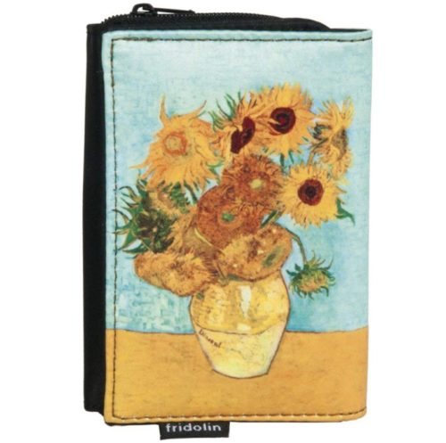 portemonnee kunstenaars Vincent van Gogh zonnebloemen