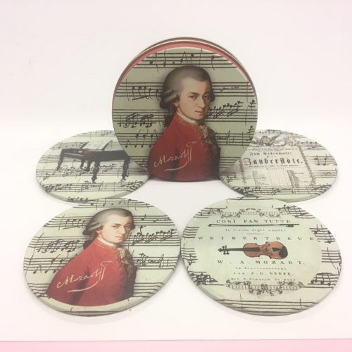 Set onderzetters Mozart