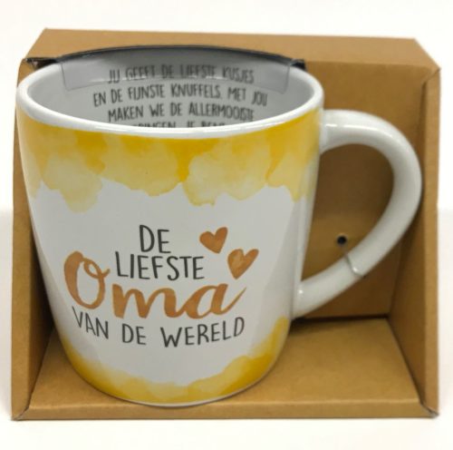 Mok De liefste oma van de wereld