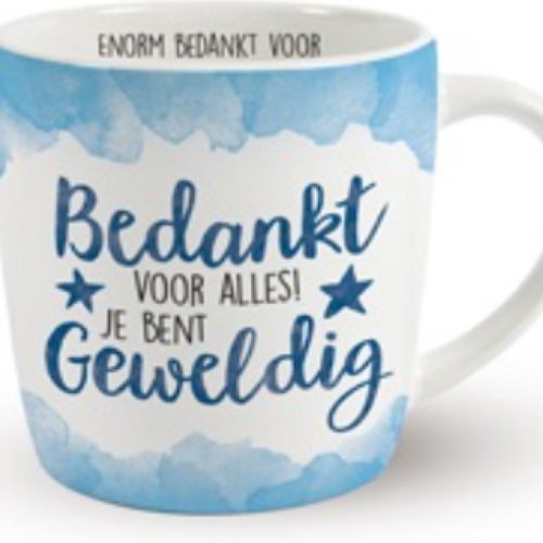 Mok bedankt voor alles je bent geweldig