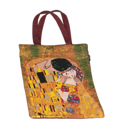 Draagtas katoen Kunstenaars Gustav Klimt De Kus
