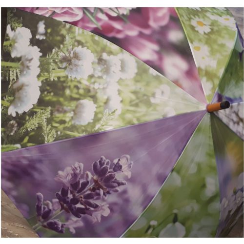 Paraplu voorjaar lente vrolijke bloemen van Esschert design