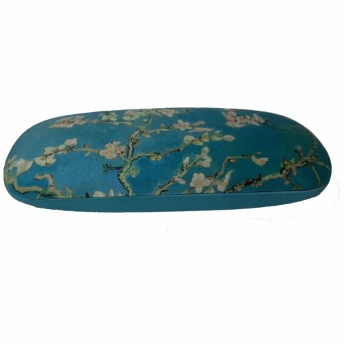 Luxe brillenkoker Vincent Van Gogh Almond Blossom met poetsdoek