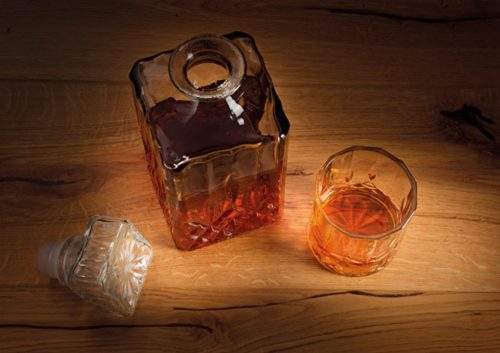 Whiskyset 5 delig met glazen en karaf in geschenkverpakking