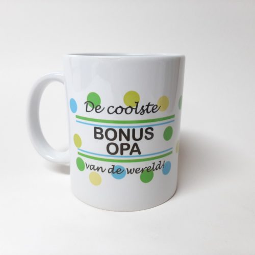 Mok De coolste bonus OPA van de wereld