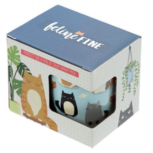 Mok katten Feline de kat