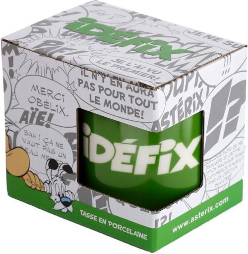 Cartoon mok Idefix in mooie geschenkverpakking
