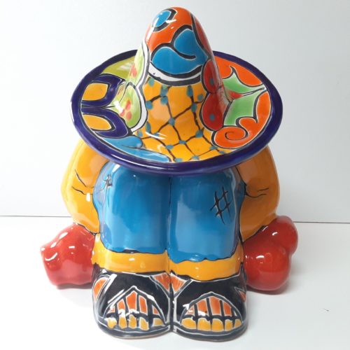 Koektrommel Pancho Fairtrade Mexico met sombero als deksel versie-02-02