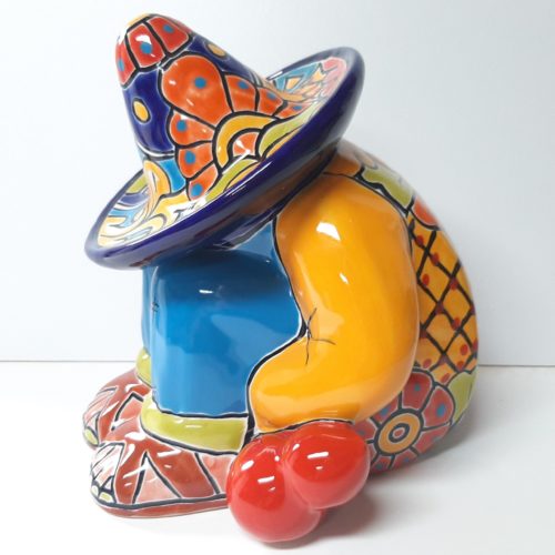 Koektrommel Pancho Fairtrade Mexico met sombrero als deksel versie-06