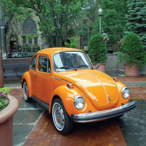 Onderzetters auto's Volkswagen Kever of Beetle set van 6
