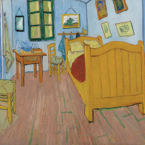 Onderzetter set Vincent van Gogh 6 stuks van hout