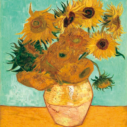 Onderzetter set Vincent van Gogh 6 stuks van hout