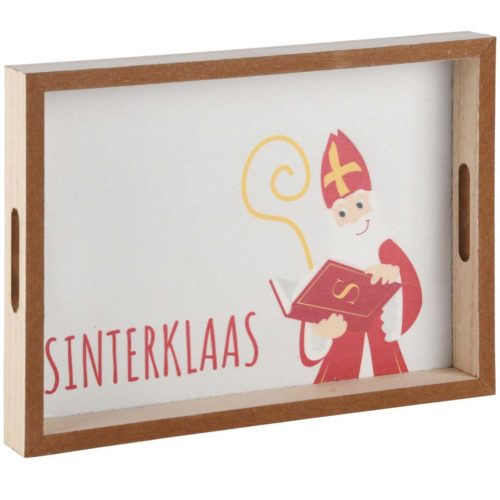 Sinterklaas dienblad klein 25x18x3cm