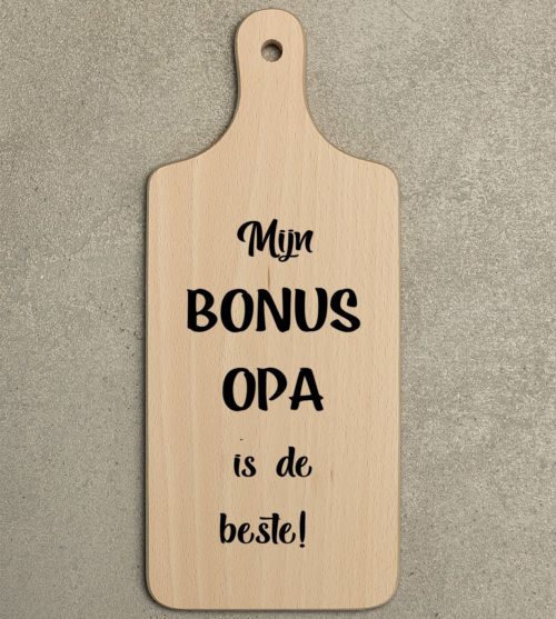 Borrelplank bonus opa