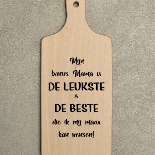 Borreplank bonus mama de leukste en de beste