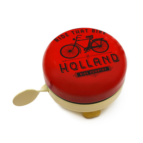 Fietsbel Holland rood Ride that bike