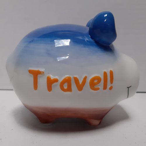 Spaarvarken travel, sparen voor vakantie