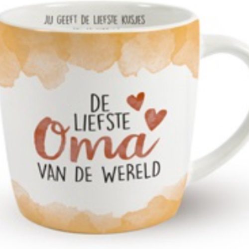 Mok De liefste oma van de wereld