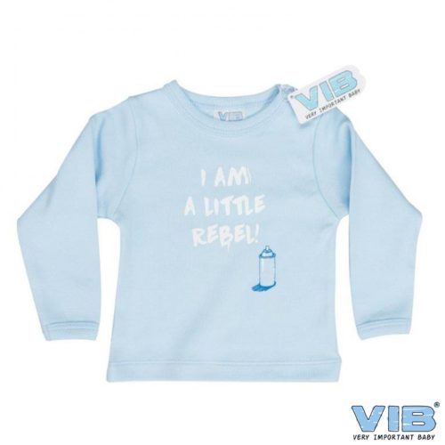 Blauw VIB 'I'm a Little Rebel' T-shirt voor Baby's