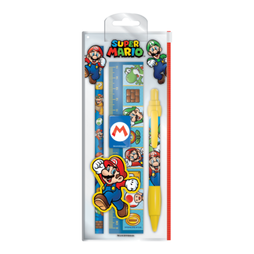 Super Mario schrijfwaren set