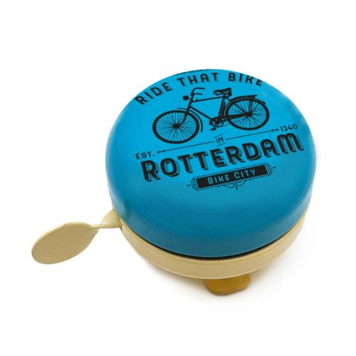 Fietsbel Rotterdam blauw ride that bike